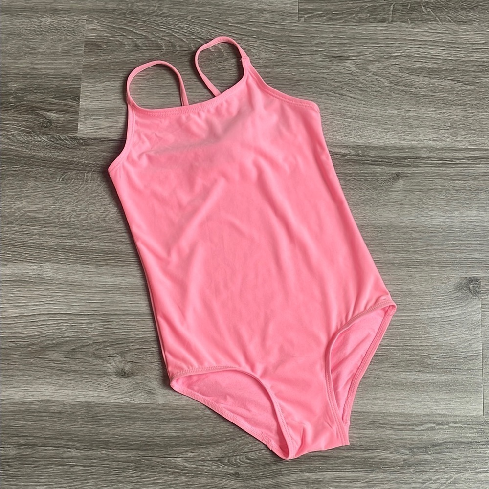 H&M pink one piece toddler/girls swimsuit